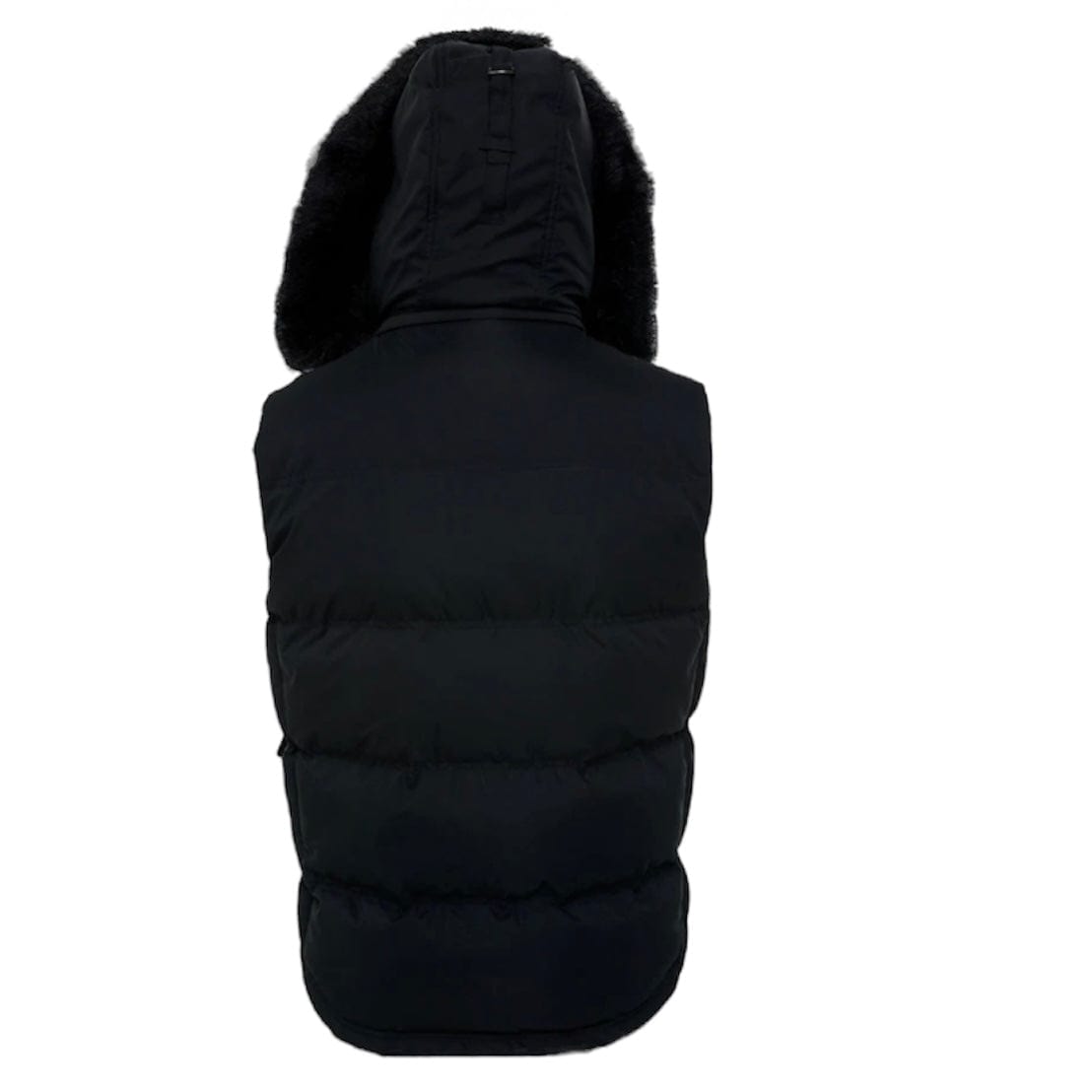Jordan Craig Yukon Fur Lined Puffer Vest (Black) 9369V