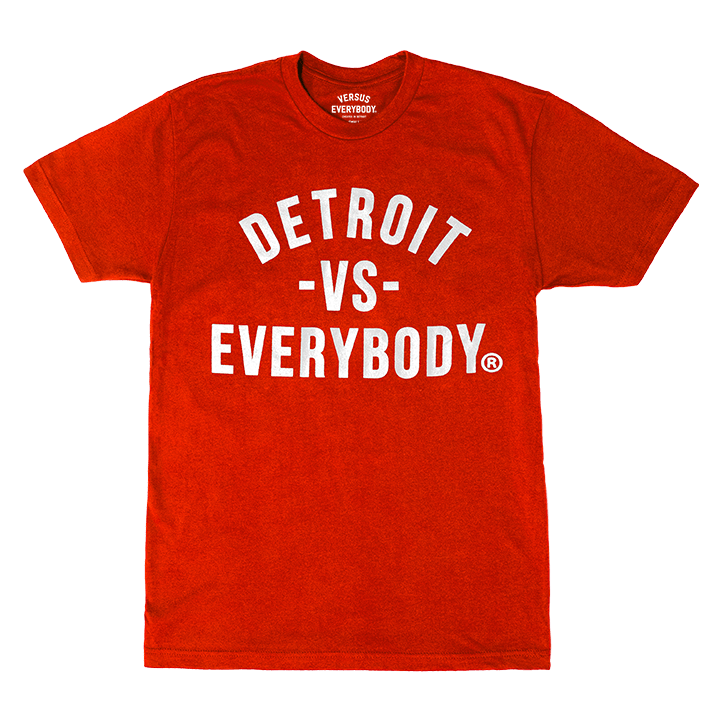 Detroit VS Everybody White' Men's T-Shirt