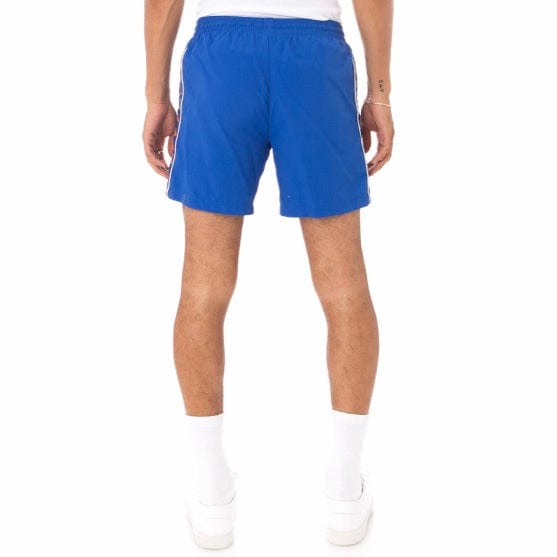 Kappa 222 Banda Xtabi Swim Shorts (Blue/Lime-Orange/Grey) 33147ZW