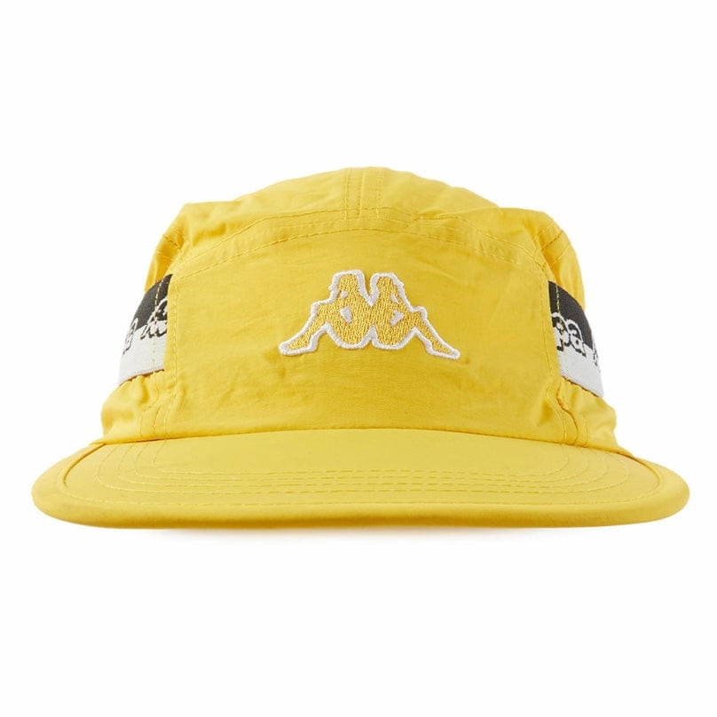 Kappa Logo Tape Drema Cap (Yellow/Grey/Black) 331B63W