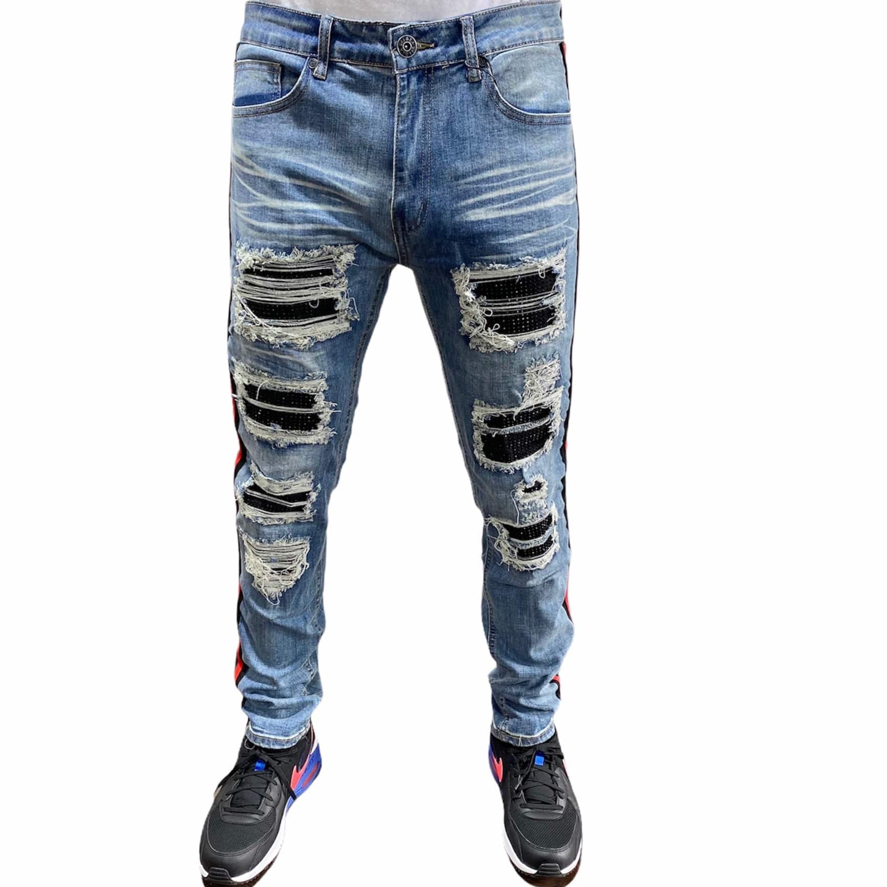 Rockstar Nakos Denim Jeans (Black Wash)