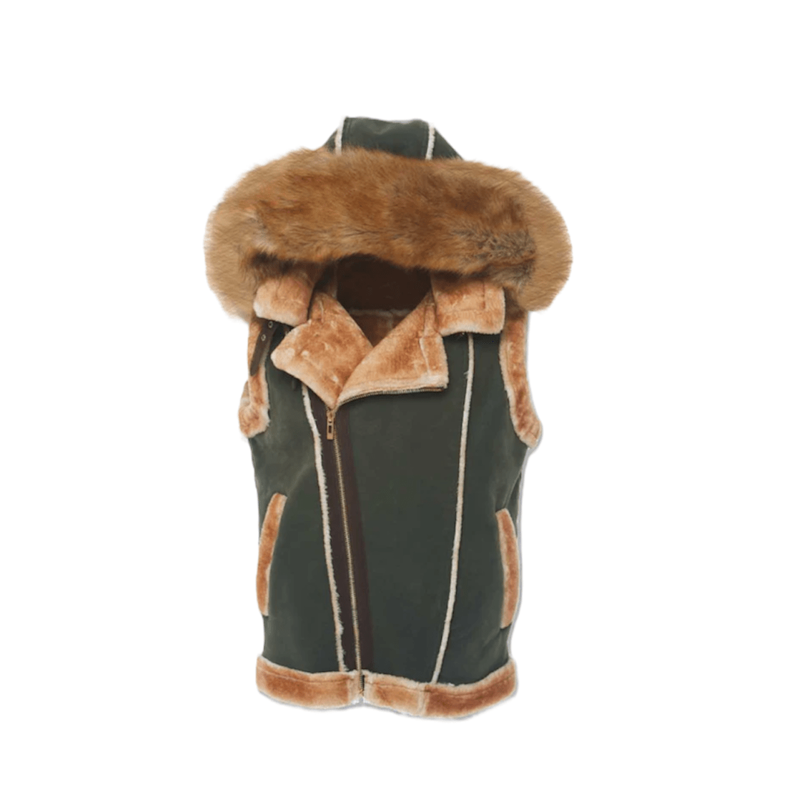 Jordan Craig Denali Shearling Vest (Olive) 9370V