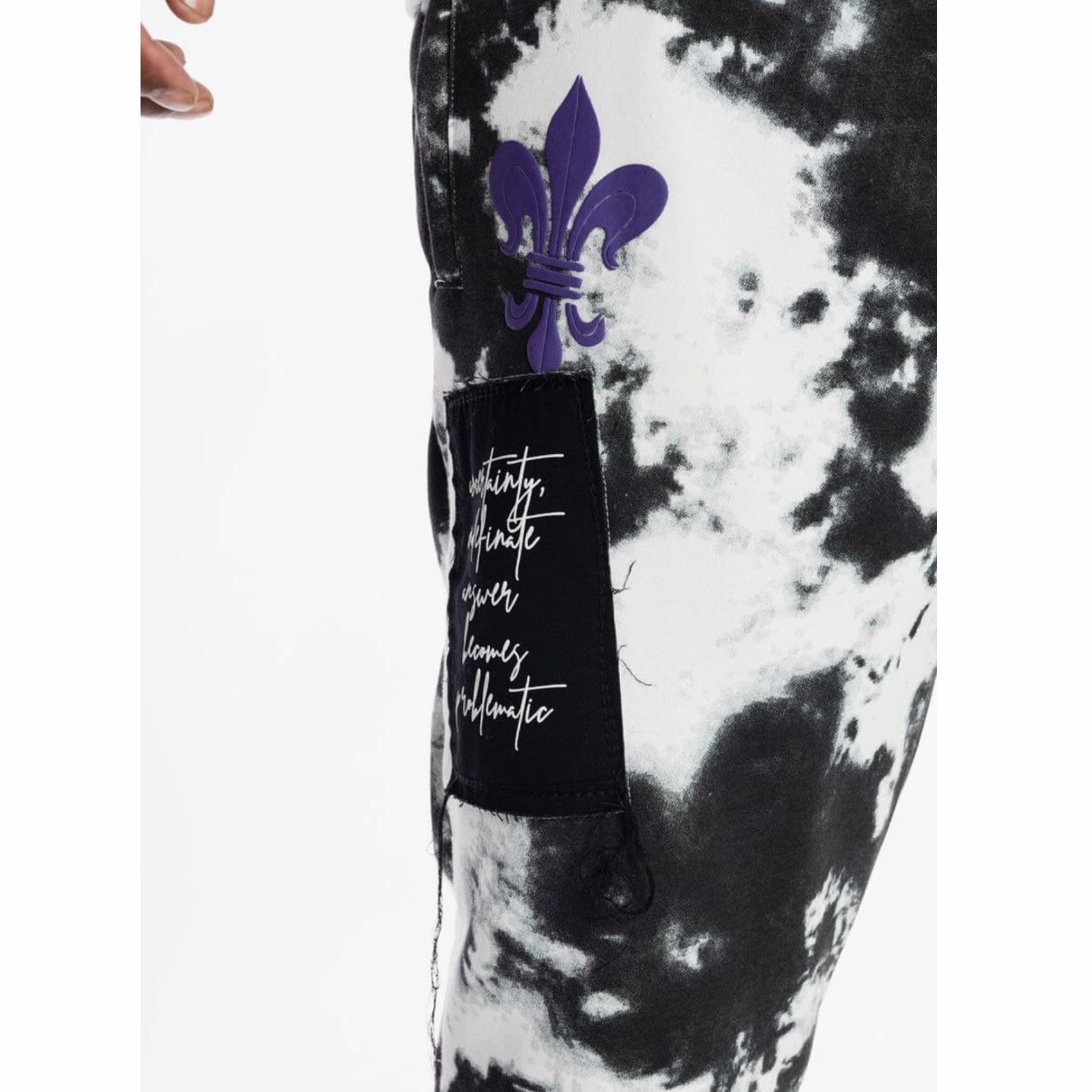 Smoke Rise Gothic Fashion Fleece Joggers (Cloud Black) FP21658-MP