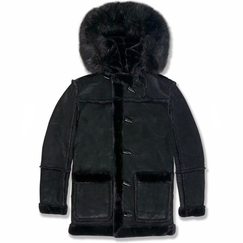 Jordan Craig Big Men's Denali Shearling Jacket (Black) 91540X