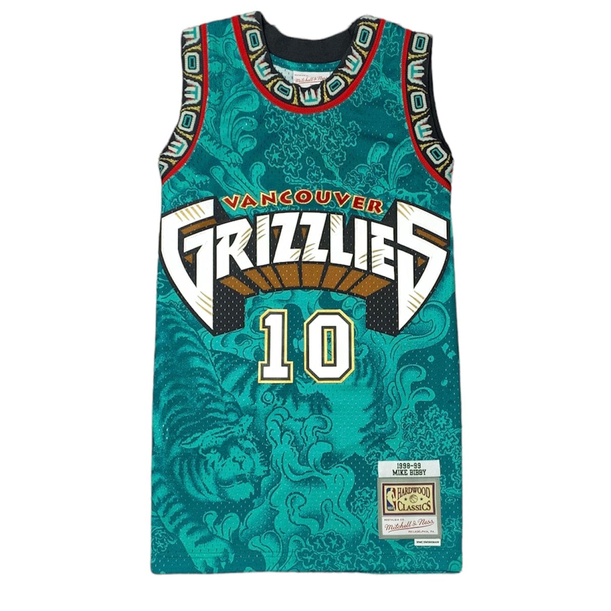 Maillot Vancouver Grizzlies – Mike Bibby – Mitchell & Ness – Taille L – Blanc