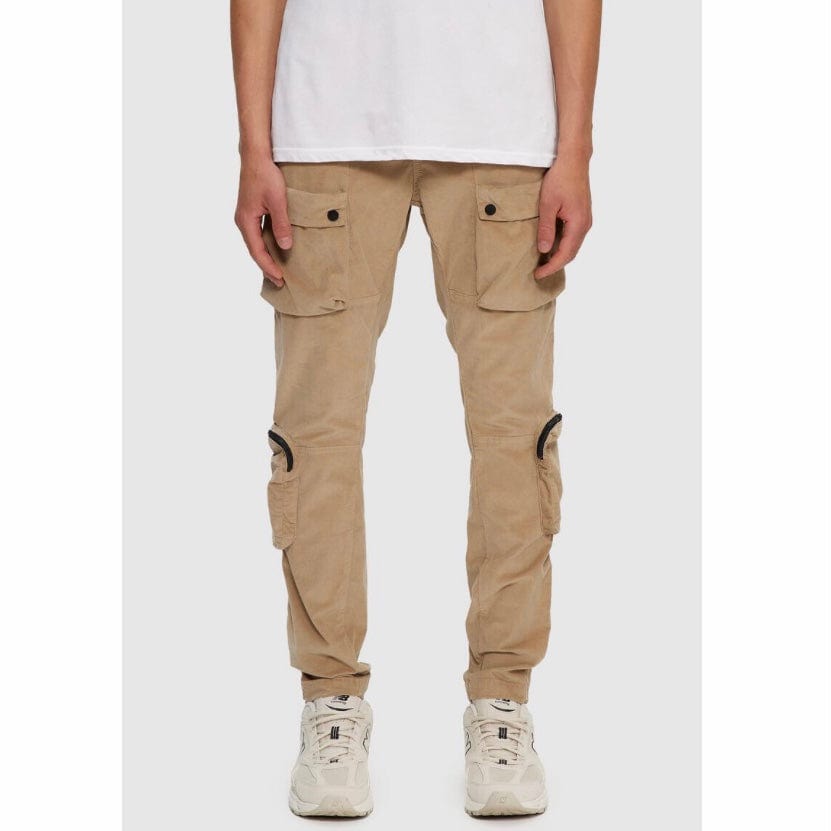 Kuwalla Corduroy Utility Pants (Beige) KUL-UP2239C