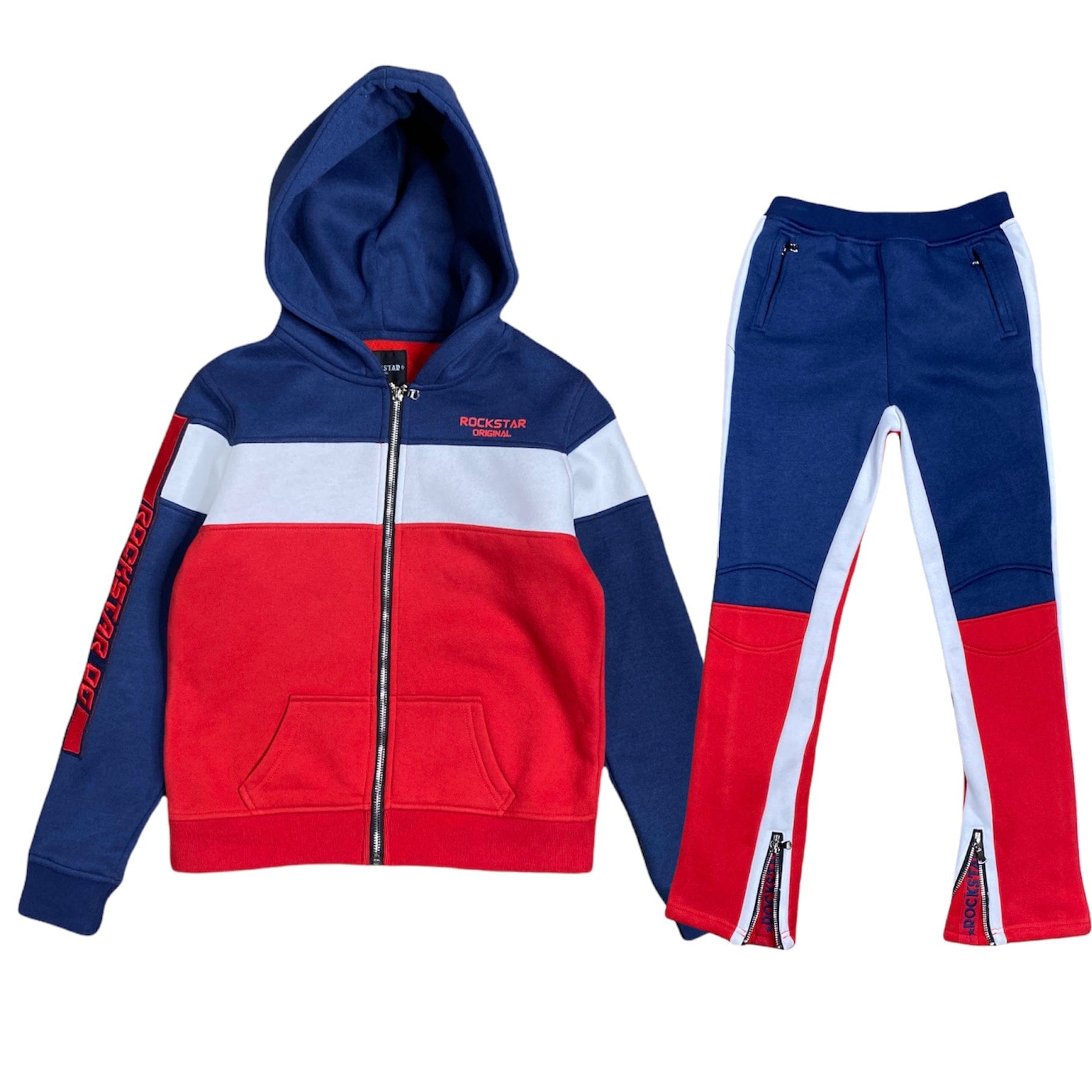 Kids Rockstar Collin Set (Red/White/Blue) - RSK1215SS