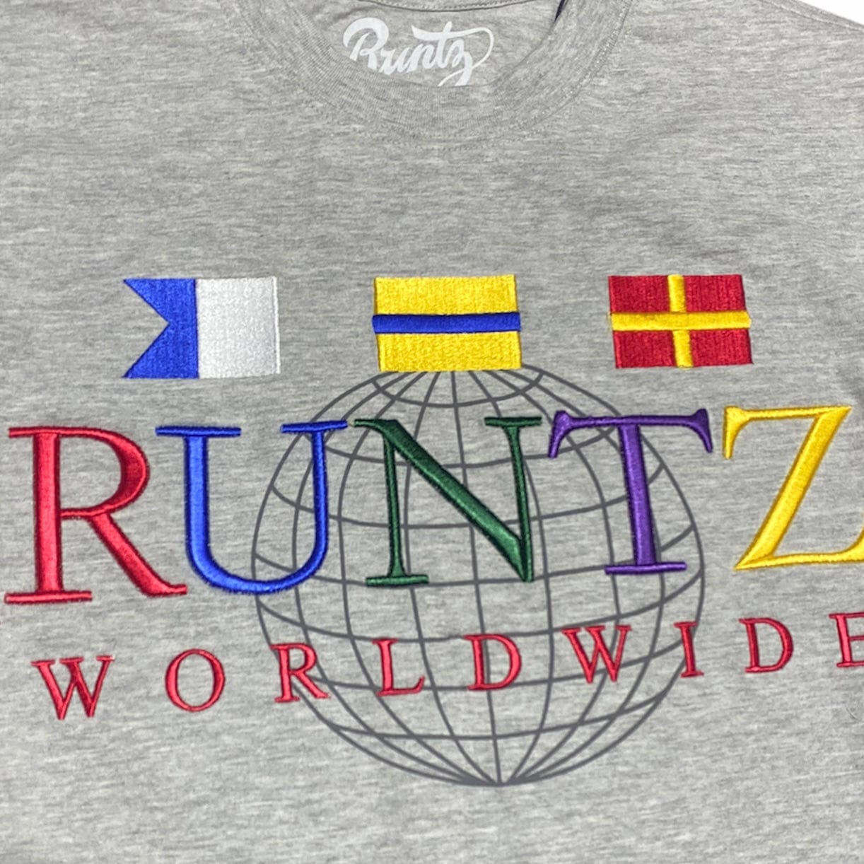 Runtz Around The World T Shirt (Grey) 321-40270
