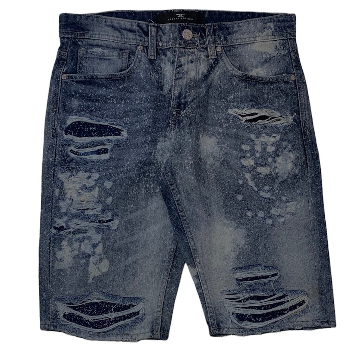 Jordan Craig Distressed Denim Short (Arctic Wash) - J685S