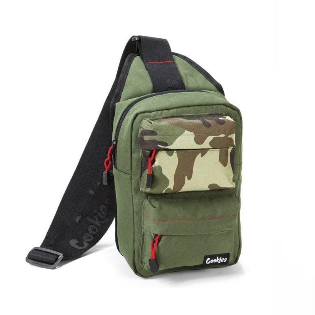 Cookies Smell Proof Sling Bag (Olive) 1536A3328