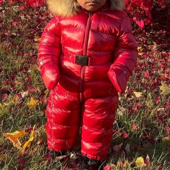 Kids Jordan Craig Astoria Snowsuit (Red) NB900