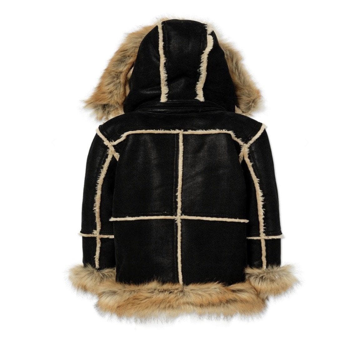 Kids Jordan Craig Shearling Coat (Black Copper) 91393AK