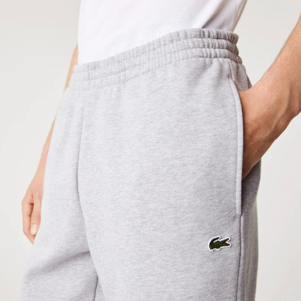 Lacoste Tapered Fit Fleece Trackpants (Grey Chine) XH2529-51