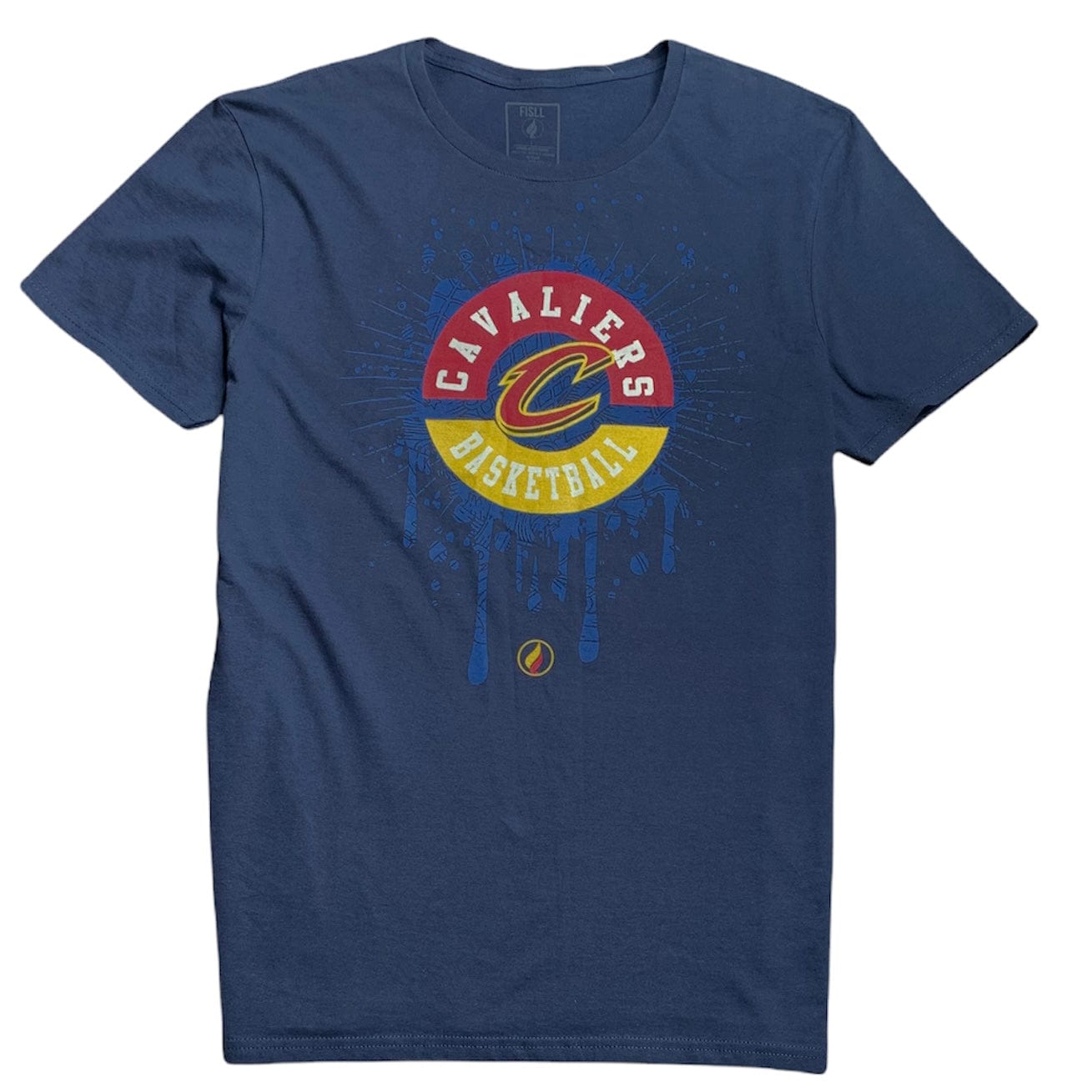 FISLL Cleveland Cavalier's T-Shirt (Navy) NBA1234NVY
