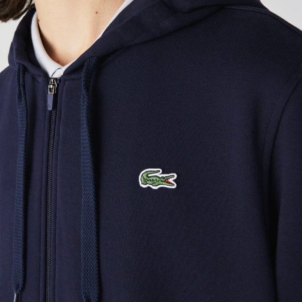 Lacoste Full Zip Hoodie (Navy) SH1551