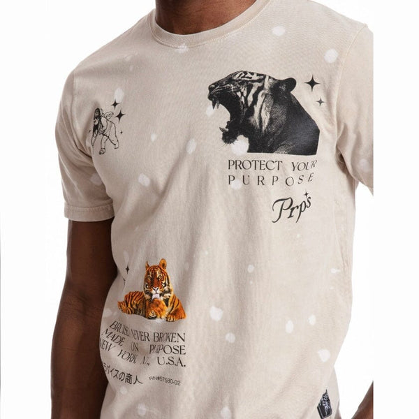 Prps Endangered T Shirt (Oatmeal) E100S33