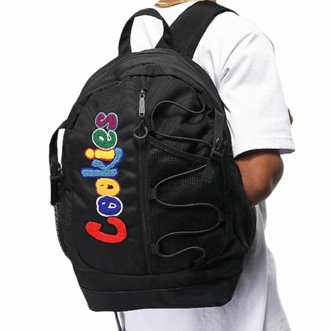 cookies smell proof mini backpack Cookies Smell Proof "The Bungee" Nylon Backpack (Black)