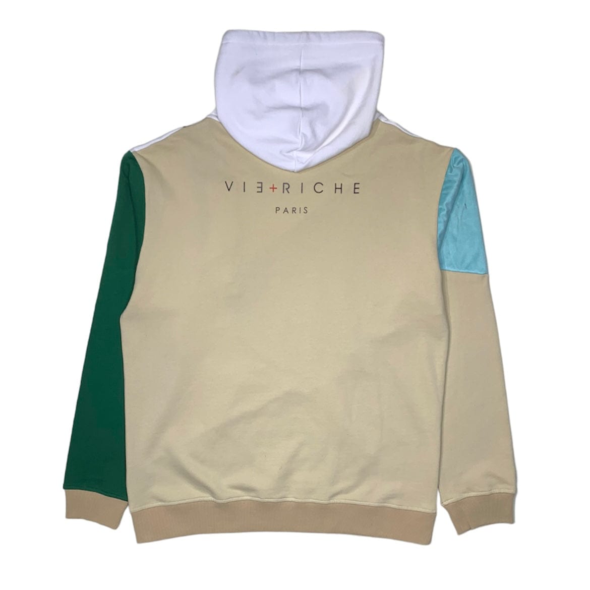 Vie Richie Abstract Hoodie (White) - V5070823