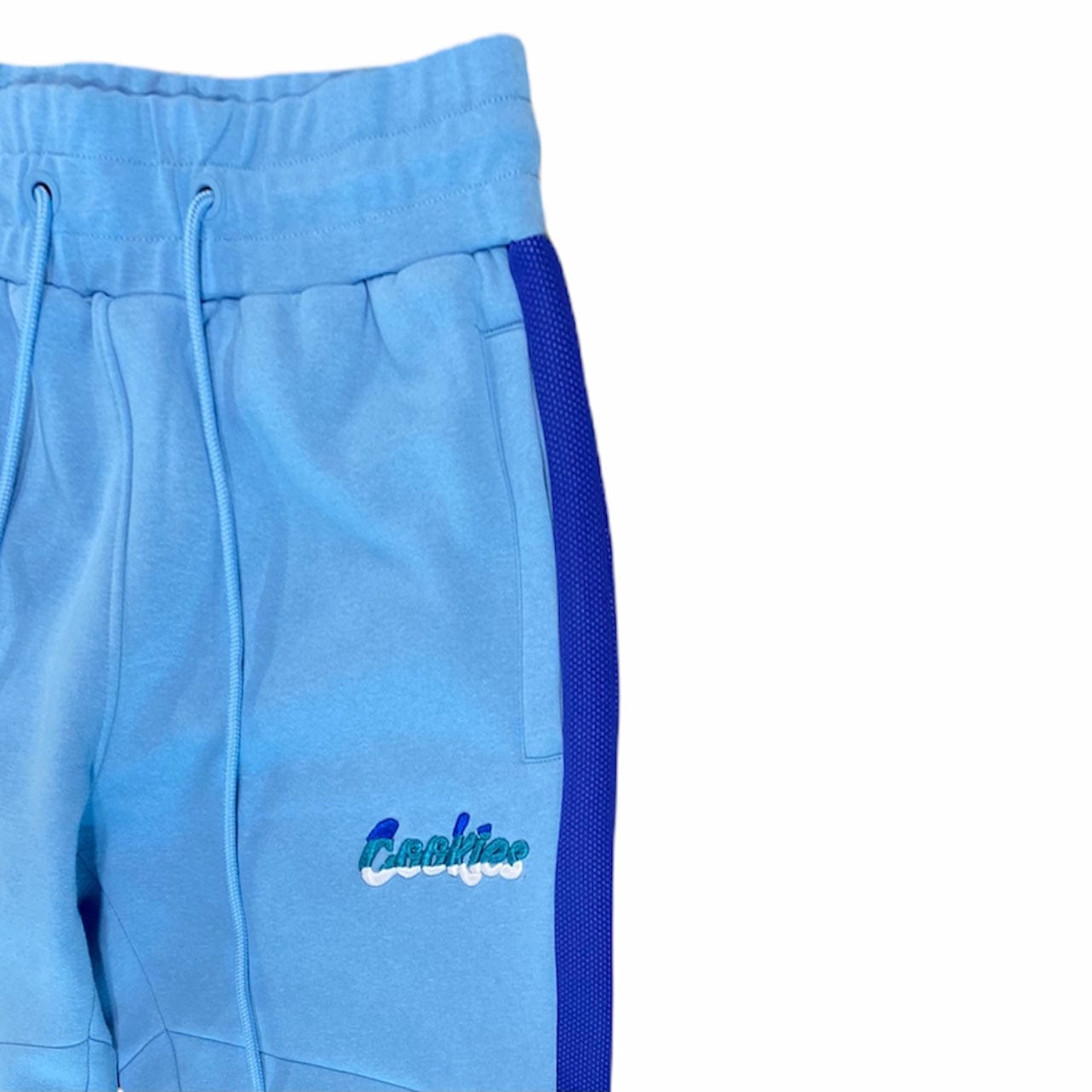 Cookies Off Shore Cotton Fleece Sweatpants (Blue) 1553B5251