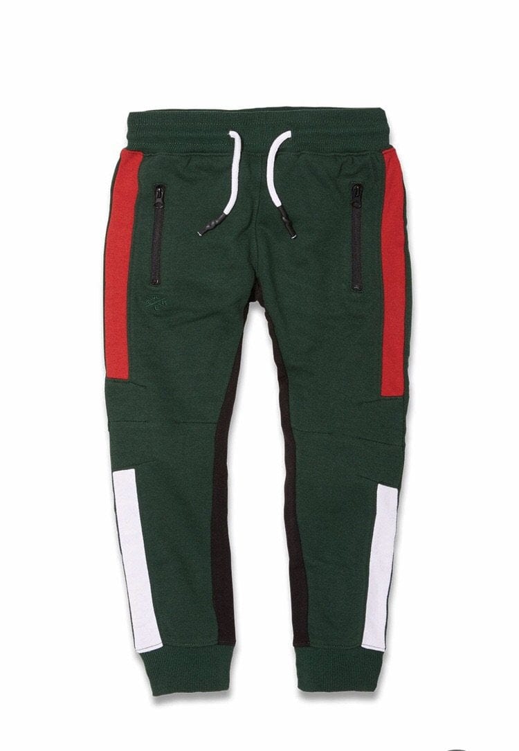 Kids Jordan Craig Milano Track Pants (Green) - 8298K