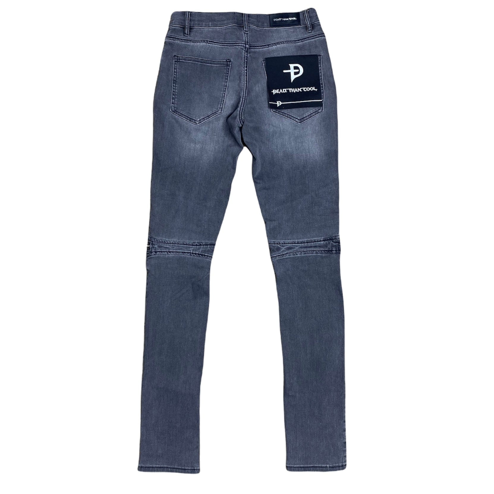 Dead Than Cool Moto Jean (Grey)