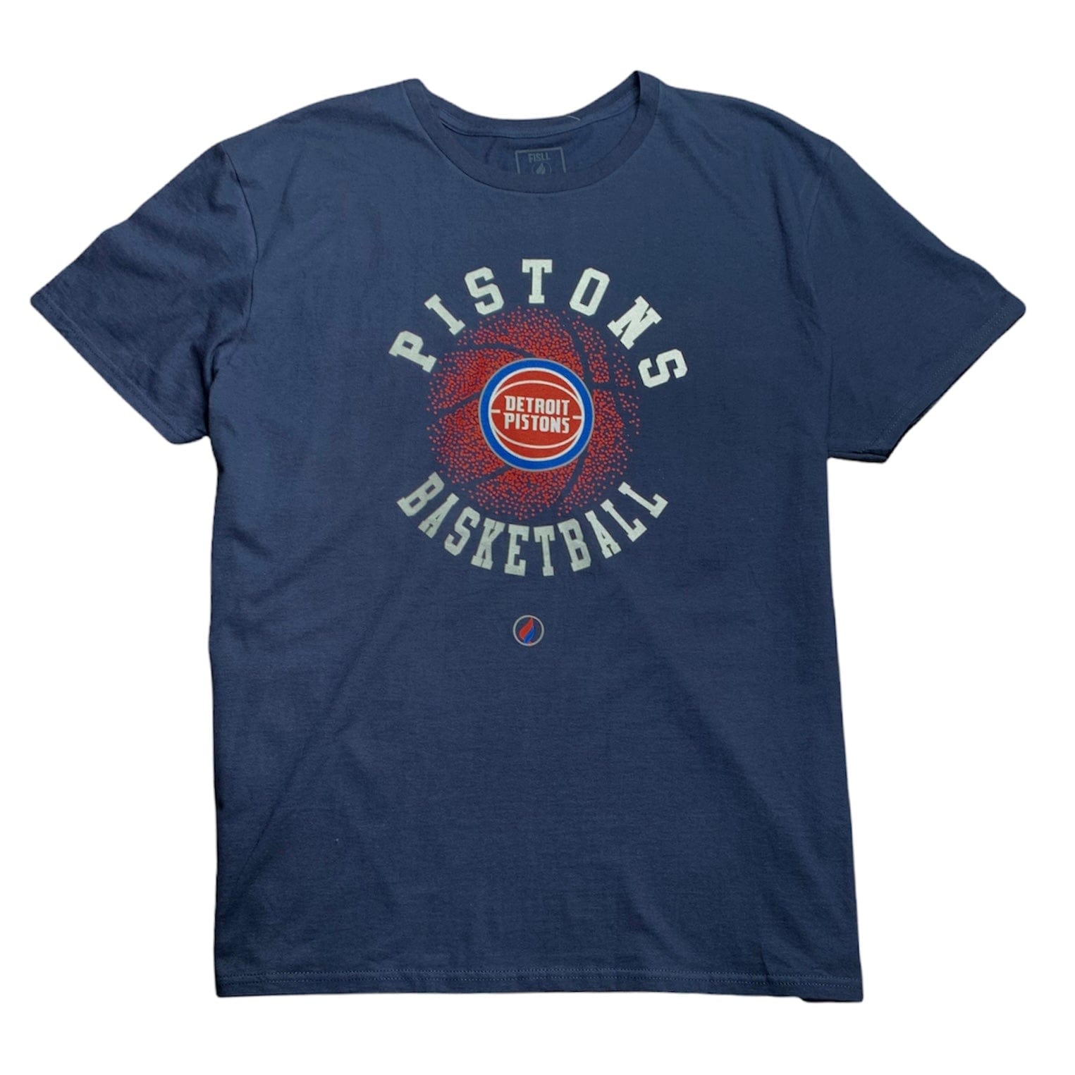 FISLL Piston's Basketball T-Shirt (Navy) NBA1244NVY