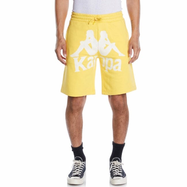pebermynte jul fast Kappa Authentic Anjuan Shorts (Yellow Sand) 351B7BW – City Man USA