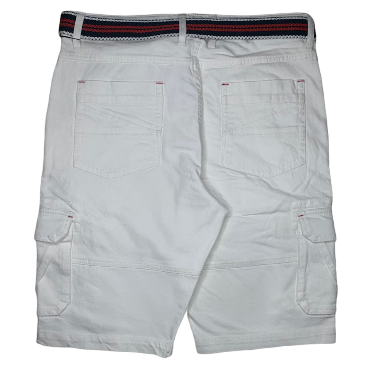 A. Tiziano Carlos Denim Short (White) - 72ATC1402