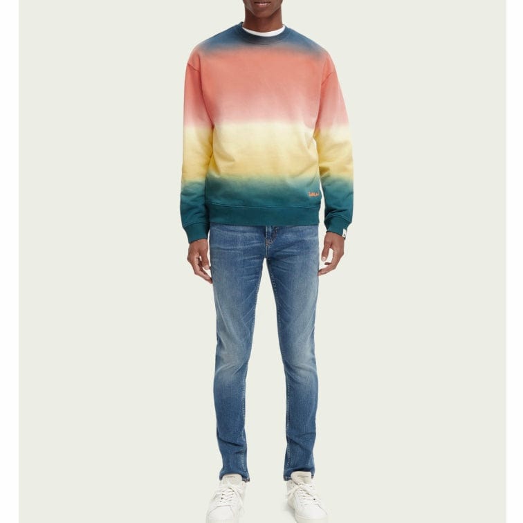Scotch & Soda Tie-dye Felpa Crewneck Sweatshirt (Combo C) 169189