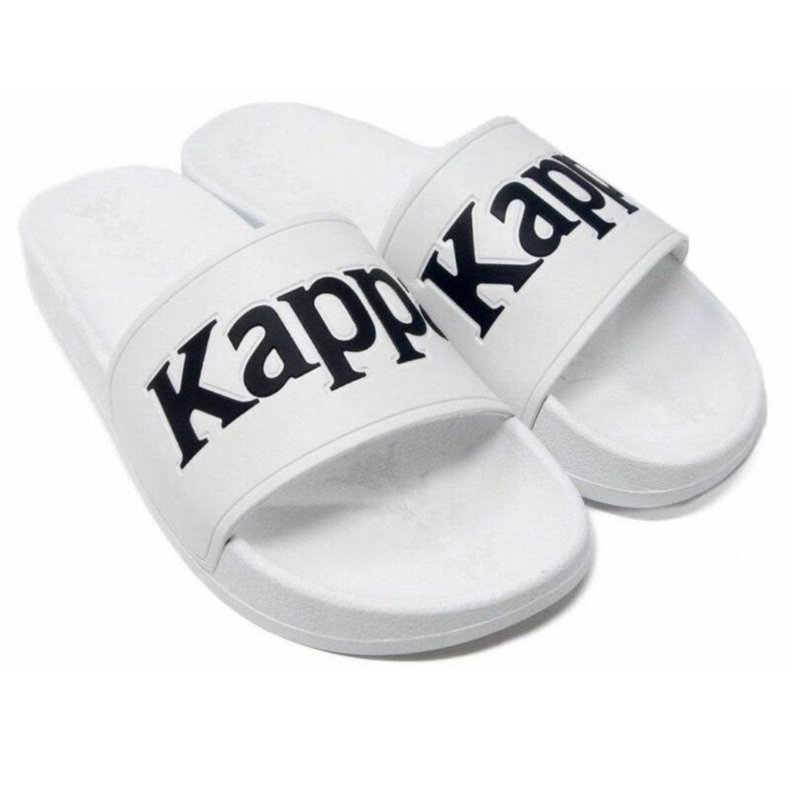 Kappa 222 Banda Adam 9 Slide (White/Black) display picture 2