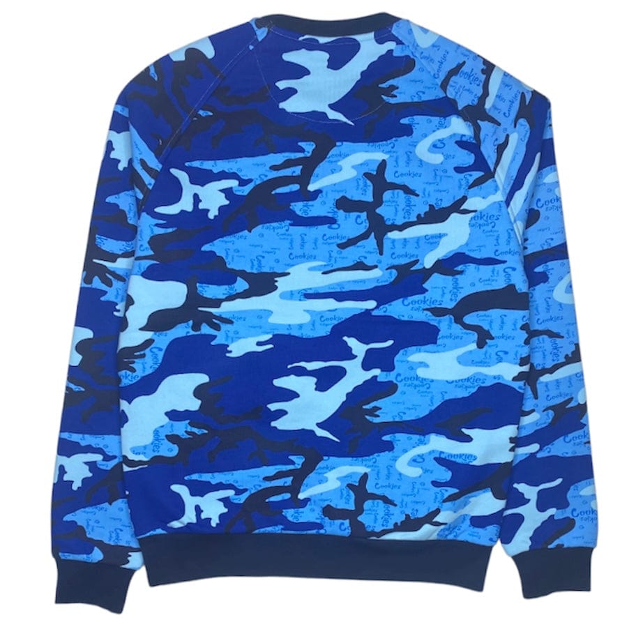 Cookies Across The Board Fleece Crewneck (Blue) 1562C6502