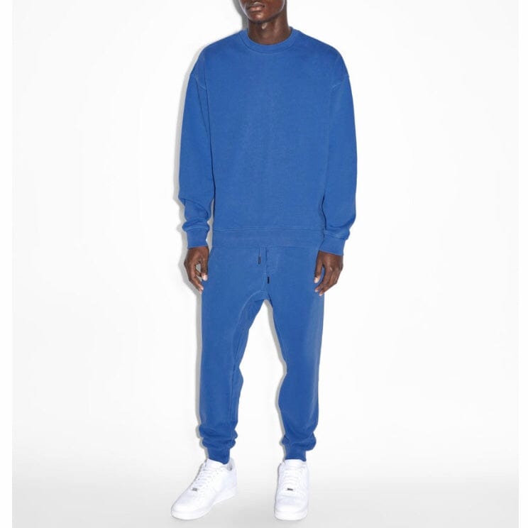 Ksubi 4 X 4 Biggie Crewneck (Cobalt Blue) MSP23FL010