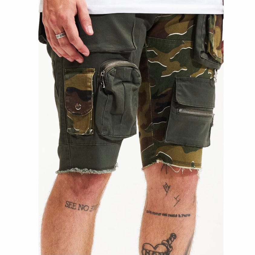 Embellish Prestige Shorts (Army) EMBSP222-106