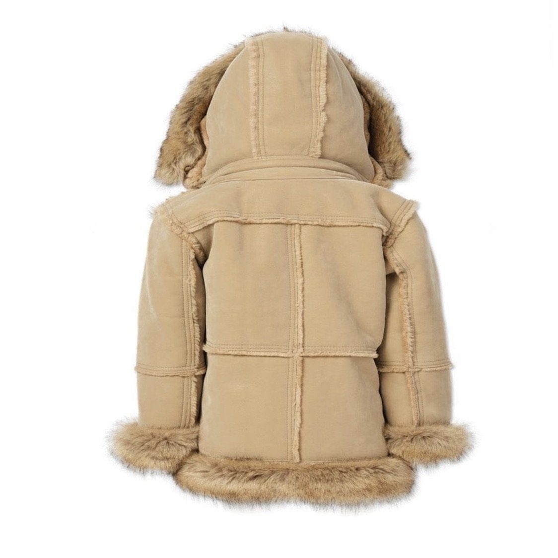 Kids Jordan Craig Shearling Coat (Latte) 91393AK