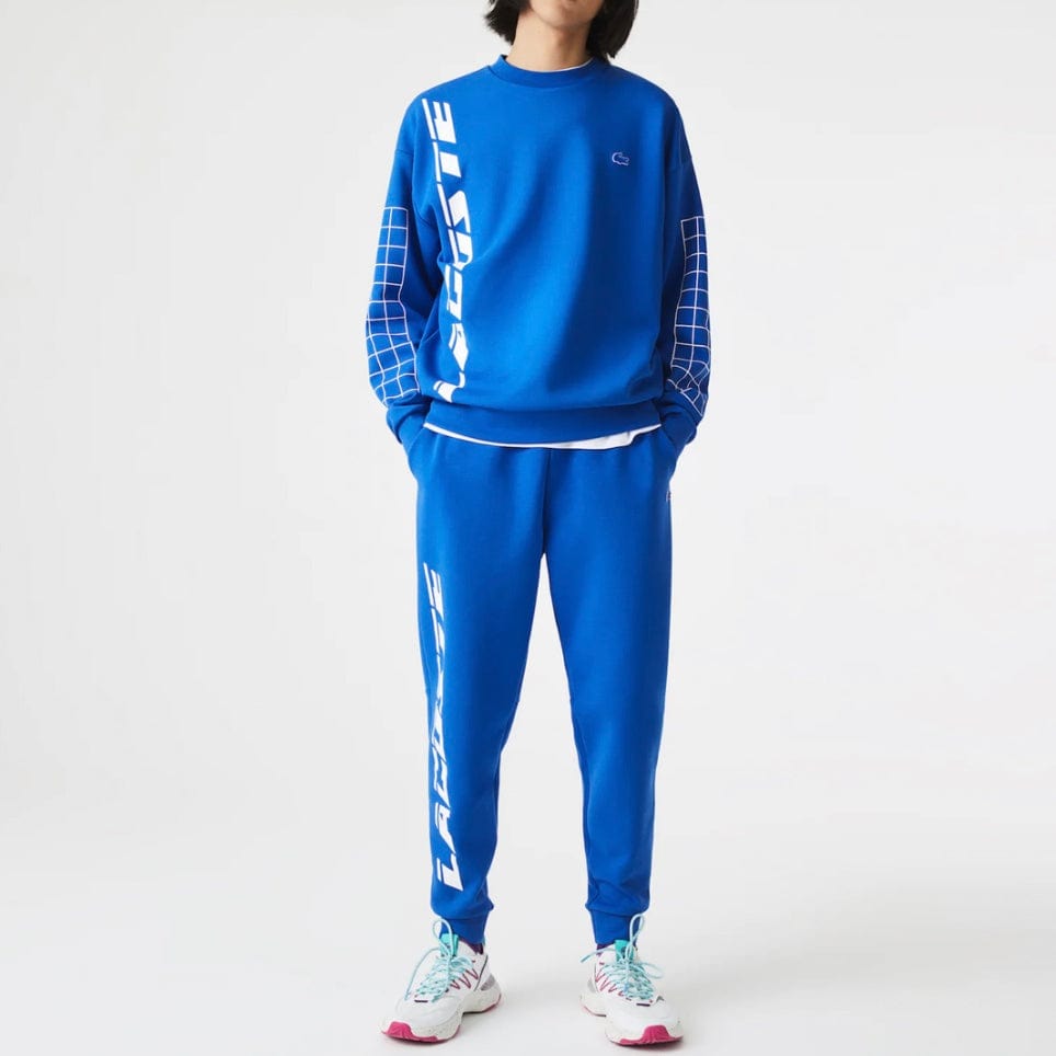 Lacoste Slim Fit Branded Trackpants (Marina Blue) XH0077-51