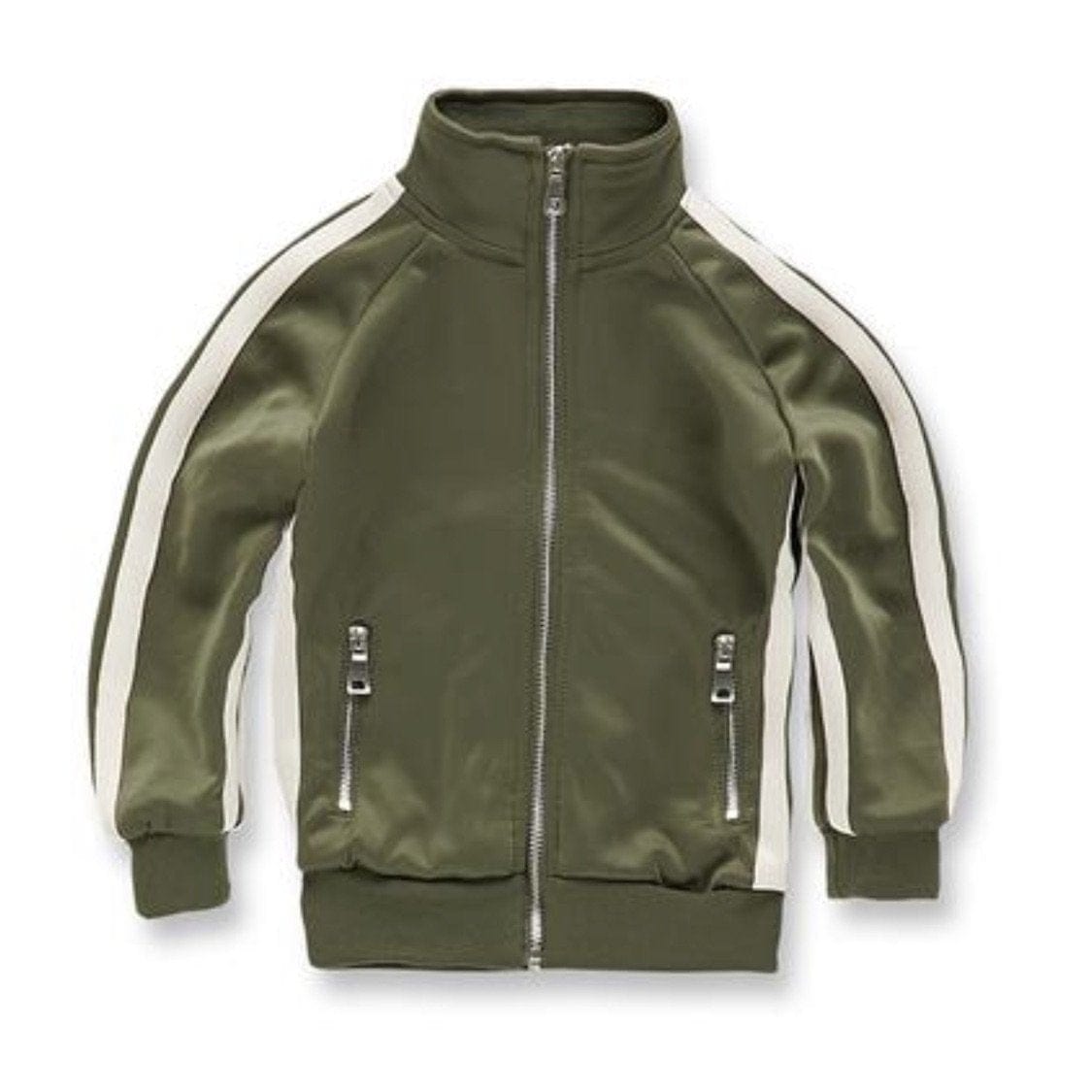 Kids Jordan Craig Oxford Track Top (Olive) - 8333TK