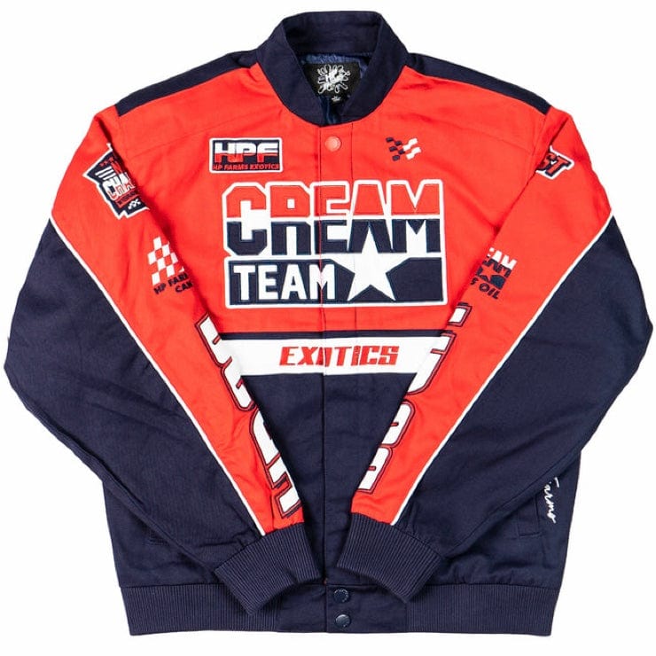 HP Farms Cream Team Race Jacket (Navy) 421-37428