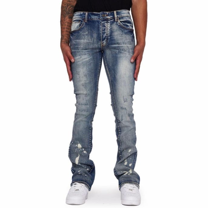 Valabasas Stacked M82 Jeans (Azzurro) VLBS2254