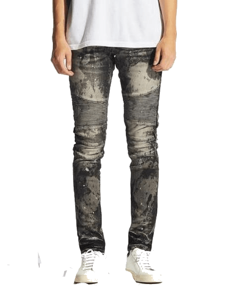 EMBELLISH JEAN GREY ACID EMBF218-109