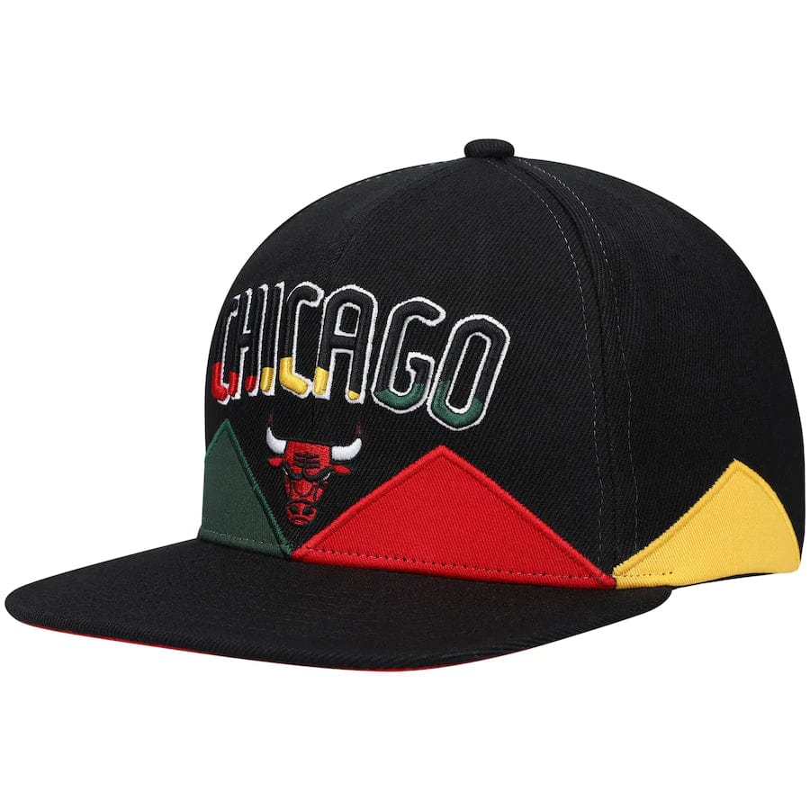 Mitchell & Ness Nba Bhm Crown Snapback Bulls (Black)