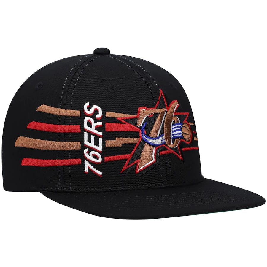 Mitchell & Ness Nba Retro Bolt Deadstock Snapback Hwc 76ers (Black)