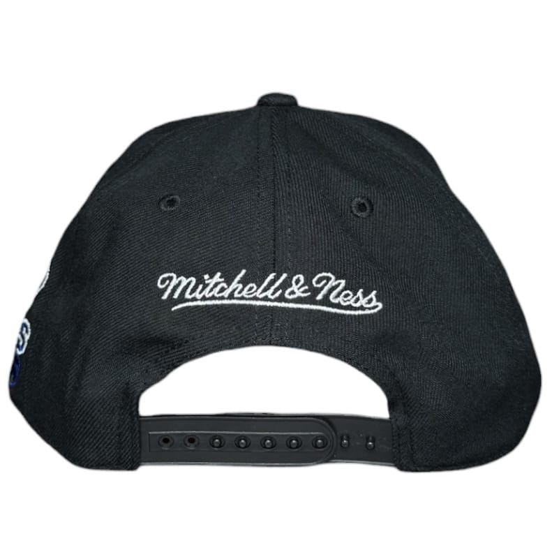 Mitchell & Ness Nba Detroit Pistons Triple Check Snapback (Black)