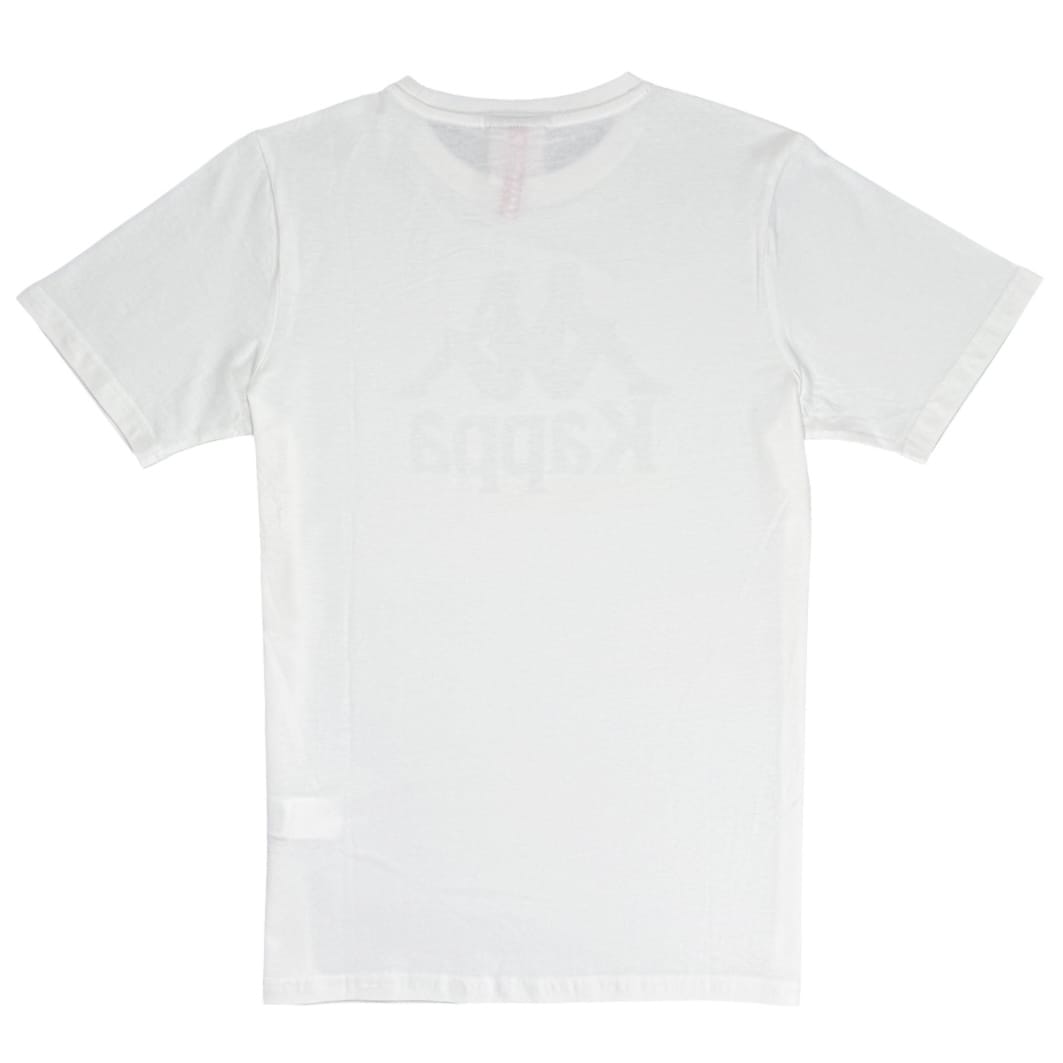 Kappa Authentic Estessi T Shirt (White/Black) 304KPT0