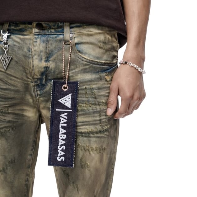 Valabasas Retro Skinny Jean (Dirty Vintage Wash) VLBS-VJ2-1051