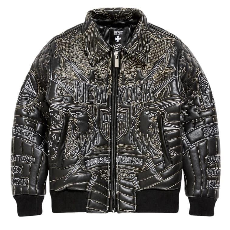 Boys See You In Paradise Liberty Bomber Jacket (Black)