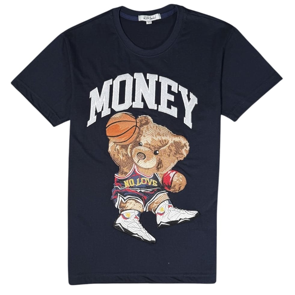 Retro Label 7s Psg Money T-Shirt (Navy) - RL7SPSGMTEE