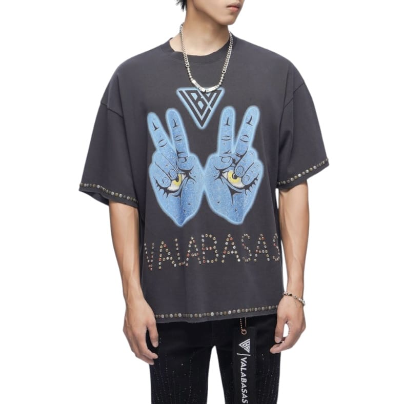 Valabasas Clear Visions Tee (Vintage Grey) VLBS-VT1-1120