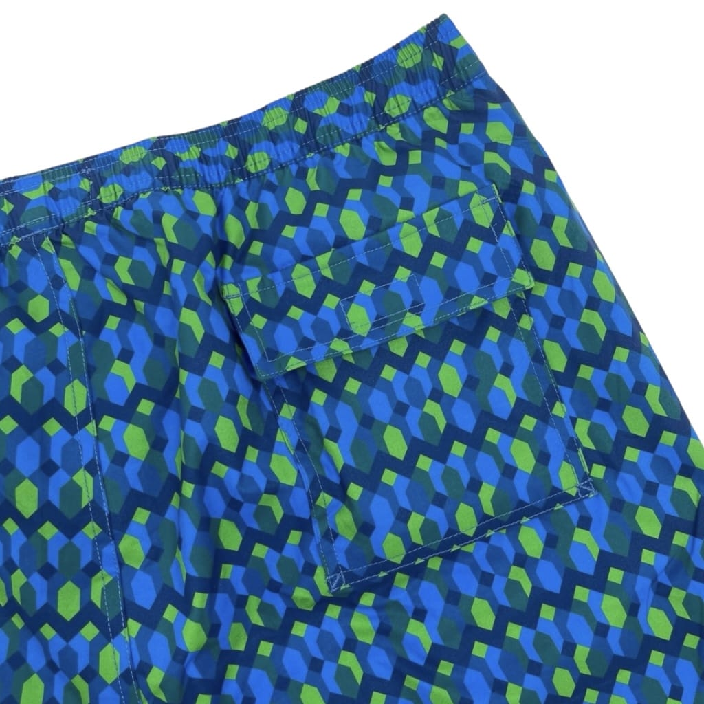 Psycho Bunny Everett Swim Trunks (Blue Clay) B6W326S1PO