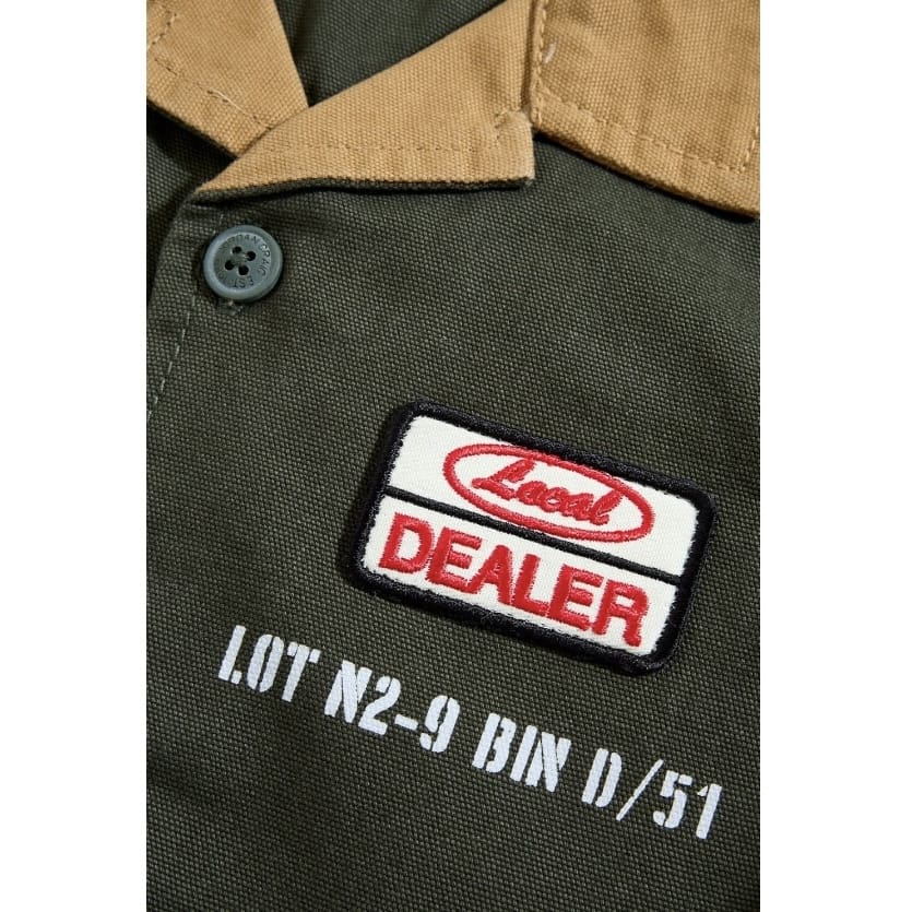 Kids Jordan Craig Re-up Mechanic Short Set (Dark Green)