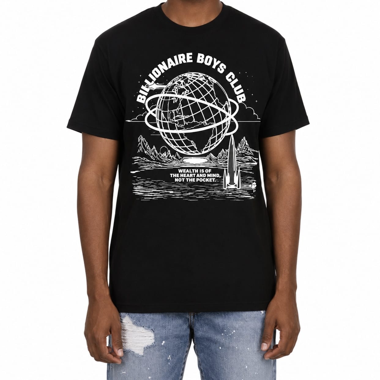 Billionaire Boys Club BB Fair SS Tee (Black) 861-4200